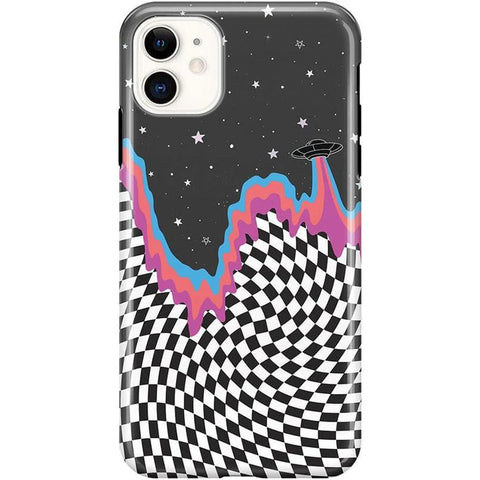 Long Strange Drip | Checkered Space Case