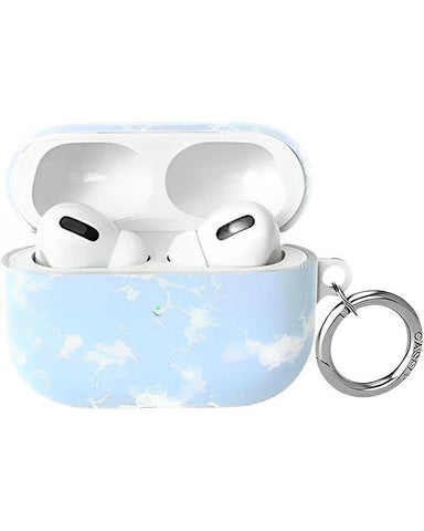 Light Blue Skies | Marble Clouds AirPods Case