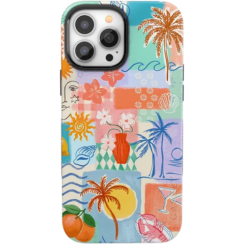 Tropical Heat | Beachy Collage Case