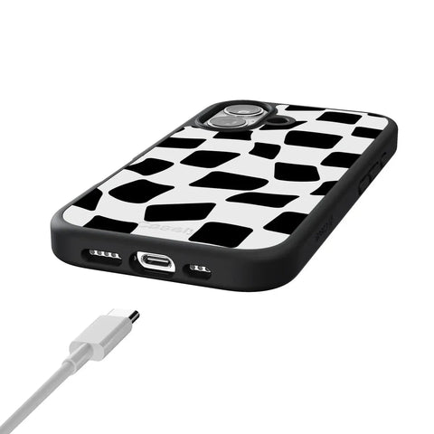 Funky Checkerboard | High Contrast Design Case