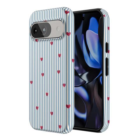 Love Lines | Blue Stripes Case