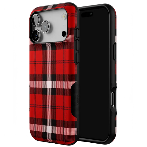 As if! | Red Plaid Case