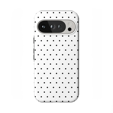 On the Dot | Black Polka Dot Case