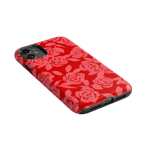 Final Rose | Red & Pink Floral Case