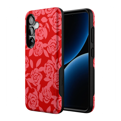 Final Rose | Red & Pink Floral Case