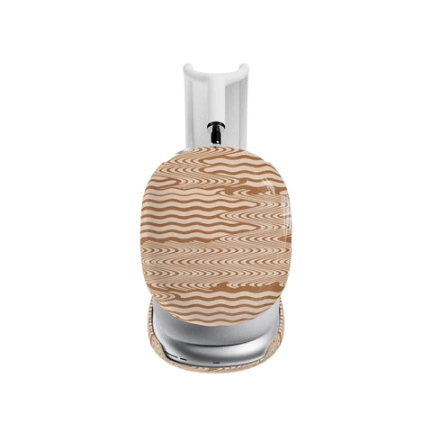 Mocha Ripple | Brown Waves AirPods Max Case