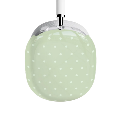 On the Dot | Green Polka Dot AirPods Max Case