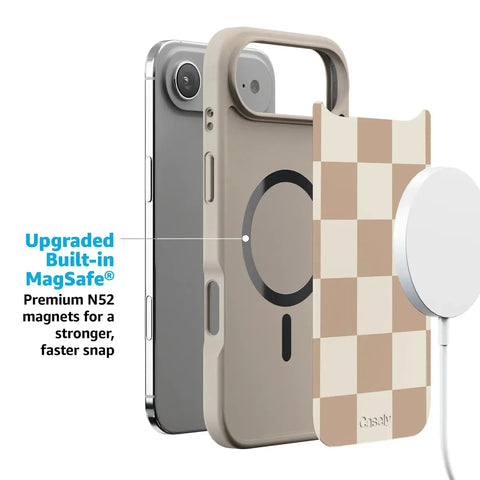 Fit Check | Neutral Checkerboard Case