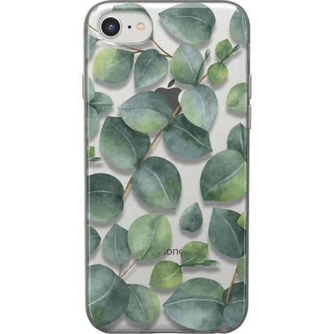 Leaf Me Alone | Green Floral Print Case