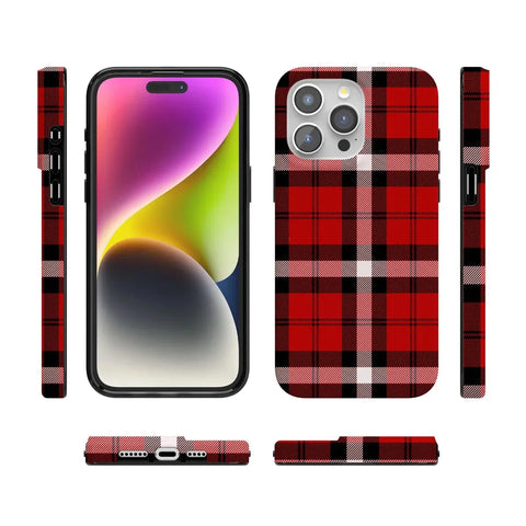 As if! | Red Plaid Case