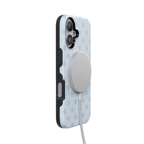 Spotted in SoHo | Light Blue Polka Dot Case