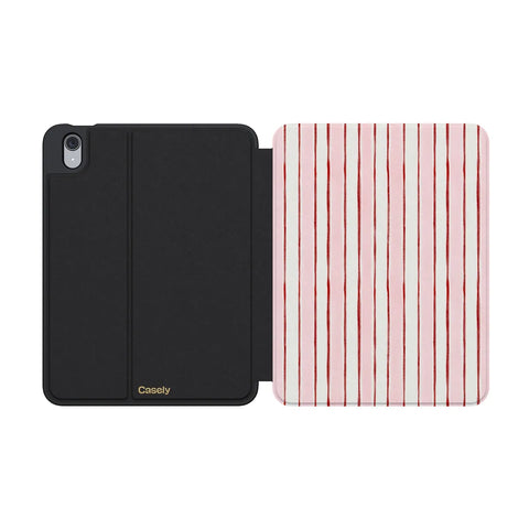 Pretty in Pastel | Blush Stripes iPad Case