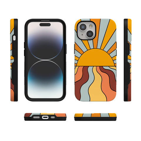 Shine On | Retro Sunset Case
