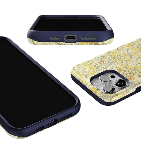 Boho Blooms | Golden Floral Case
