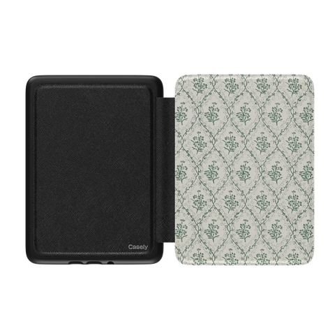 Sage Tapestry | Floral Vines Kindle Case