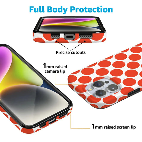 Red Dots | High Contrast Design Case
