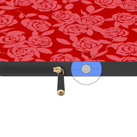 Final Rose | Red & Pink Floral Laptop Case