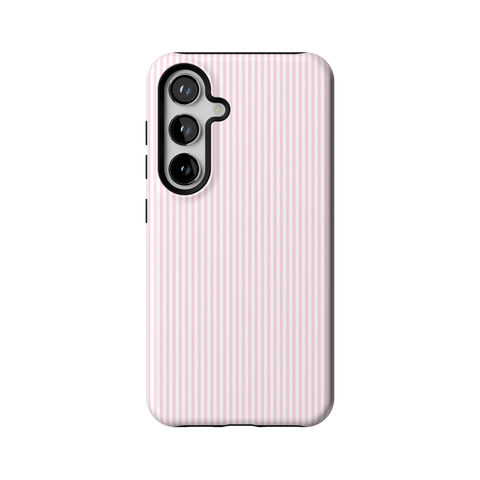 Stripes and the City | Light Pink Pinstripe Case