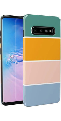 Paint The Town | Colorblock Stripes Samsung Case