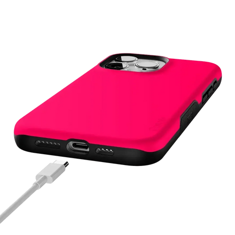 Think Pink | Solid Neon Pink Case