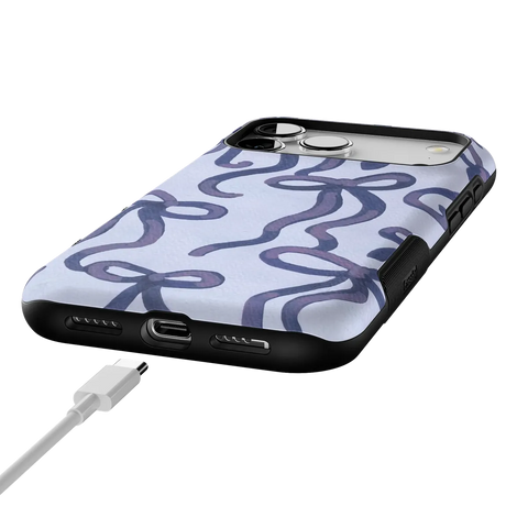 Love Me Knot | Blue Bow Case