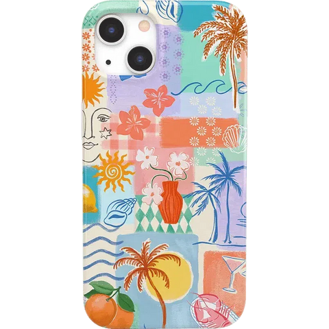 Tropical Heat | Beachy Collage Case