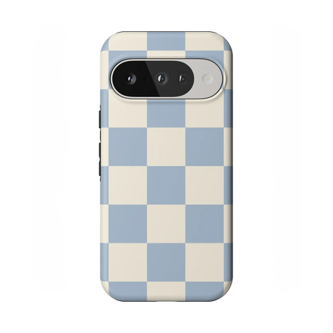 Fit Check | Light Blue Checkerboard Case