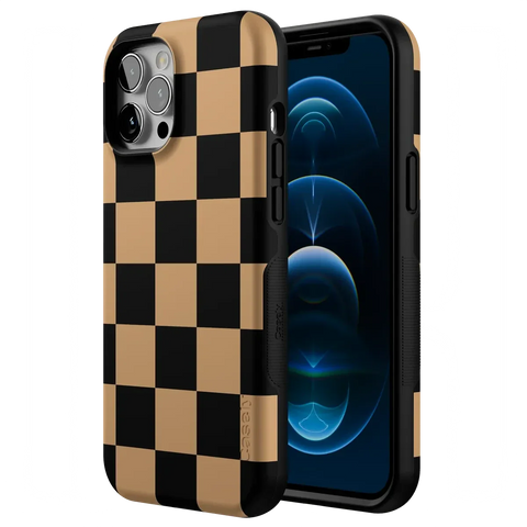 Fit Check | Black & Brown Checkerboard Case