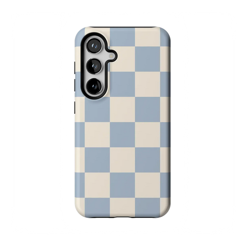 Fit Check | Light Blue Checkerboard Case