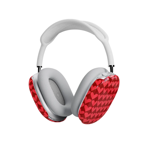 Crazy in Love | Red Hearts AirPods Max Case
