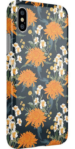Off Tropic Floral | Exotic Orange Flower Case