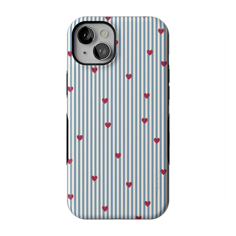 Love Lines | Blue Stripes Case