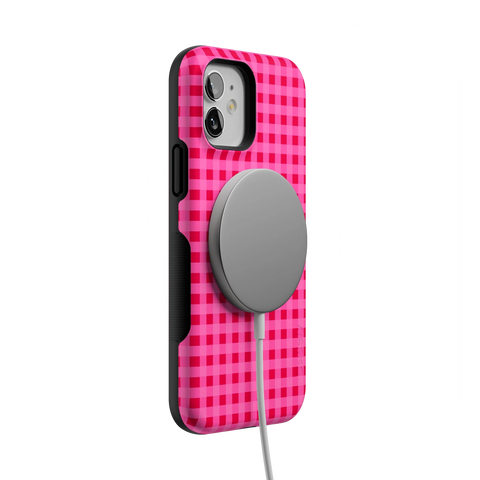 Sweet Jam | Hot Pink Gingham Case