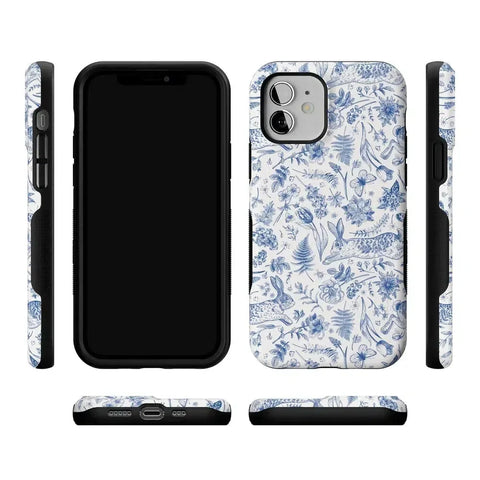 Hop & Bloom | Bunny Toile Case