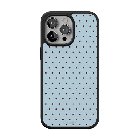 On the Dot | Blue Polka Dot Case