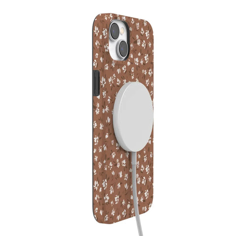 Mocha Meadow | Tiny Flowers Case