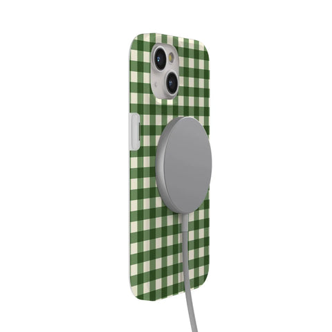 Checked Twice | Green Plaid Case