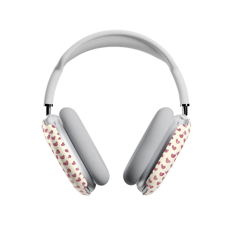 Lovebug | Mauve Hearts AirPods Max Case