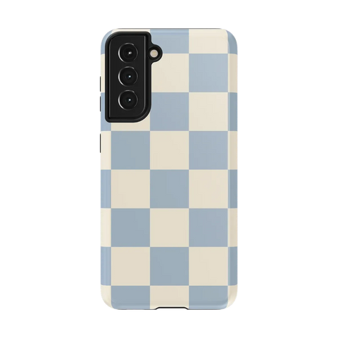 Fit Check | Light Blue Checkerboard Case