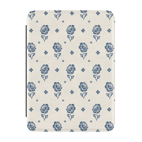 Seaside Stitch | Vintage Roses Kindle Case
