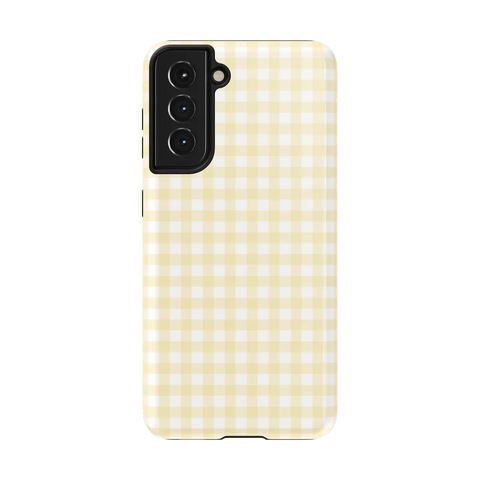 Pastel Picnic | Yellow Gingham Case