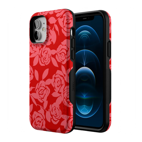 Final Rose | Red & Pink Floral Case