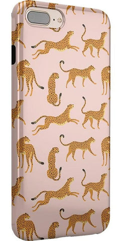 On the Prowl | Pink Leopard Print Case
