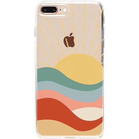 Here Comes the Sun | Colorblock Sunset Case
