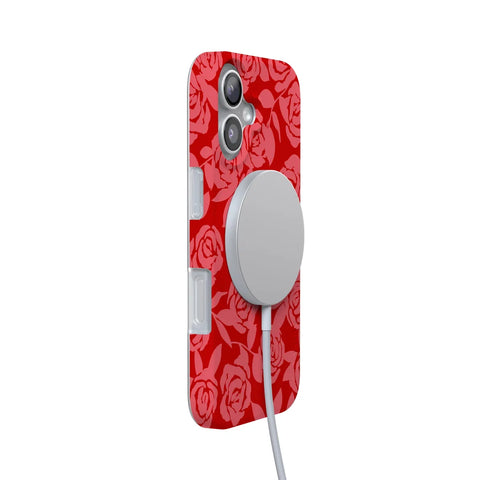 Final Rose | Red & Pink Floral Case