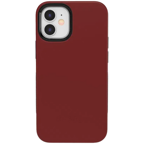 Burgundy Red on Black | Ultra-Protective Bold Case
