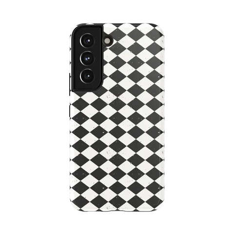 Salem's Hex | Black & White Checkered Case