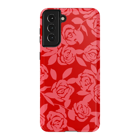 Final Rose | Red & Pink Floral Case