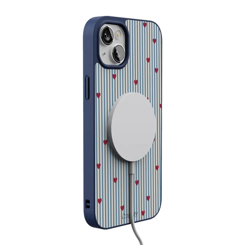 Love Lines | Blue Stripes Case