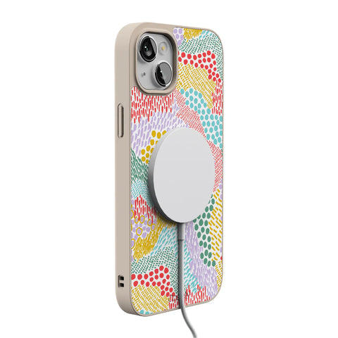 Color Me Happy | Pattern Colorblock Case